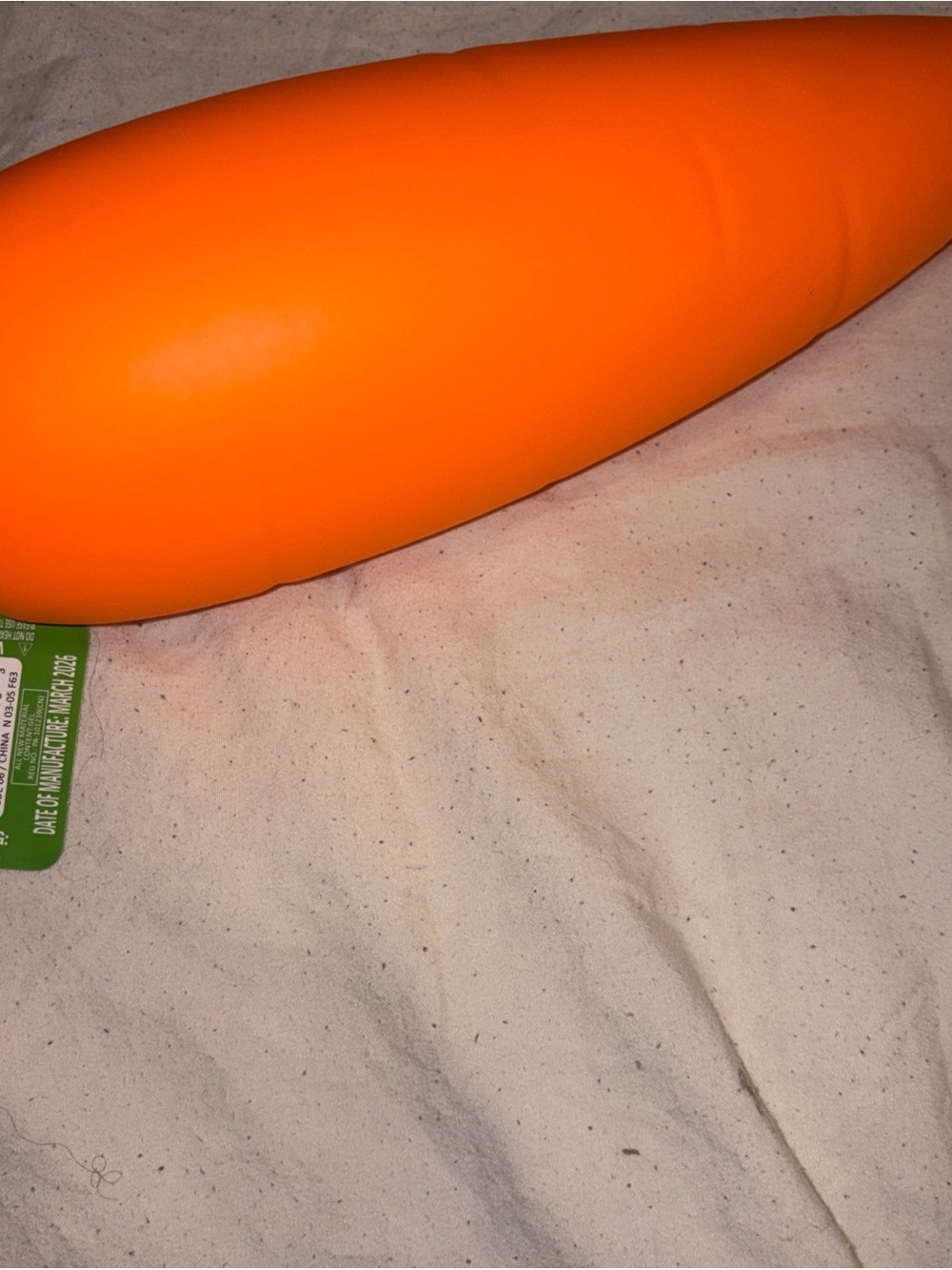 Sunny Days Jumbo Squeezy Carrot Squishy Stress Fidget Sensory Viral Toy